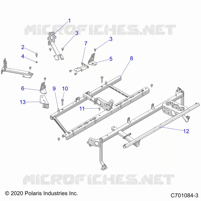 CHASSIS, MAIN FRAME MOUNTS