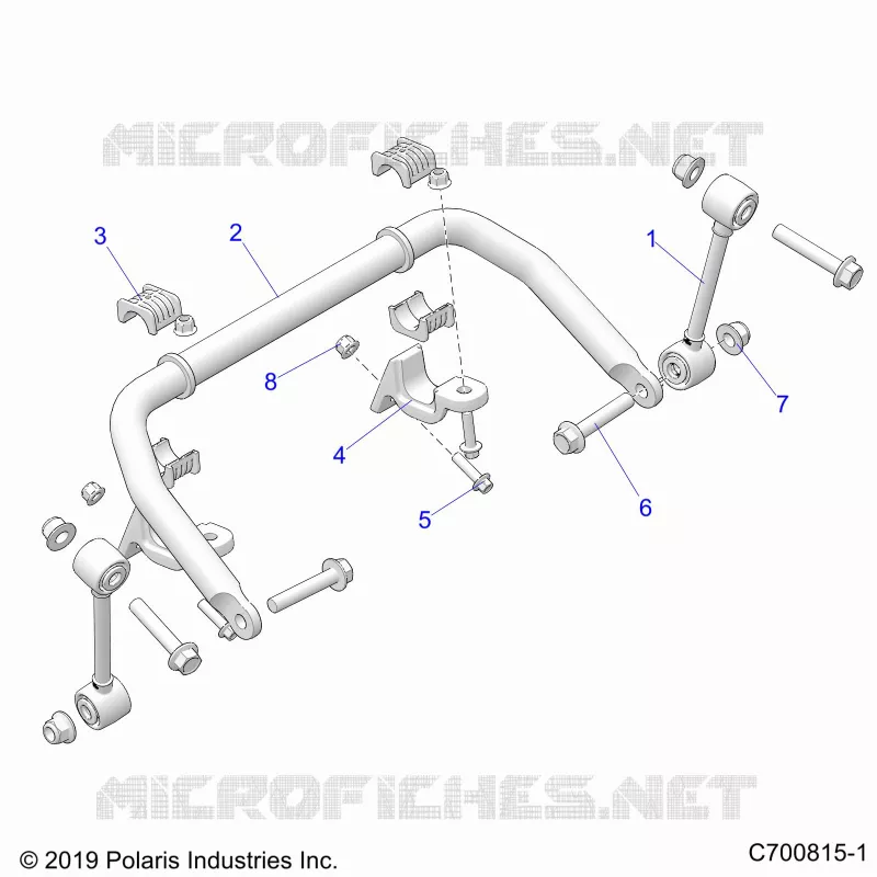 SUSPENSION, FRONT STABILIZER BAR