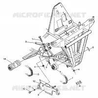 FRONT DRIVE ASSEMBLY 4X4 350L S938139 (4924342434011A)