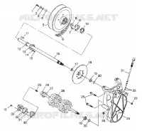 DRIVE TRAIN 500 RMK 0982964 AND EUROPEAN 500 RMK E982964 (4942634263B009)