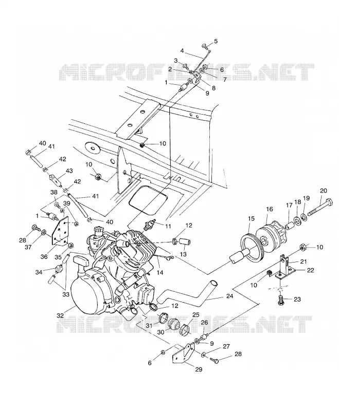 ENGINE MOUNTING