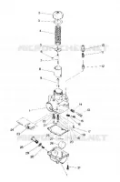 CARBURETOR SPRINT E/S (4914151415036A)
