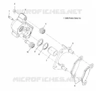 BRAKES, REAR CALIPER