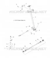 STEERING, STEERING POST 