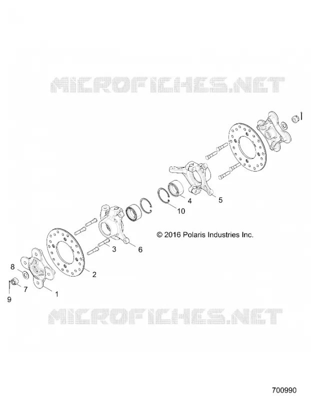 FRONT SUSPENSION CARRIER AND HUB