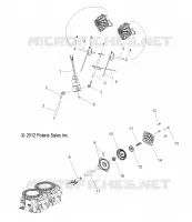 ENGINE, EXHAUST VALVES AND SOLENOID
