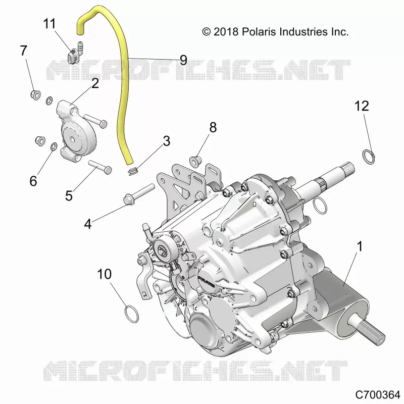 DRIVE TRAIN, MAIN GEARCASE MOUNTING