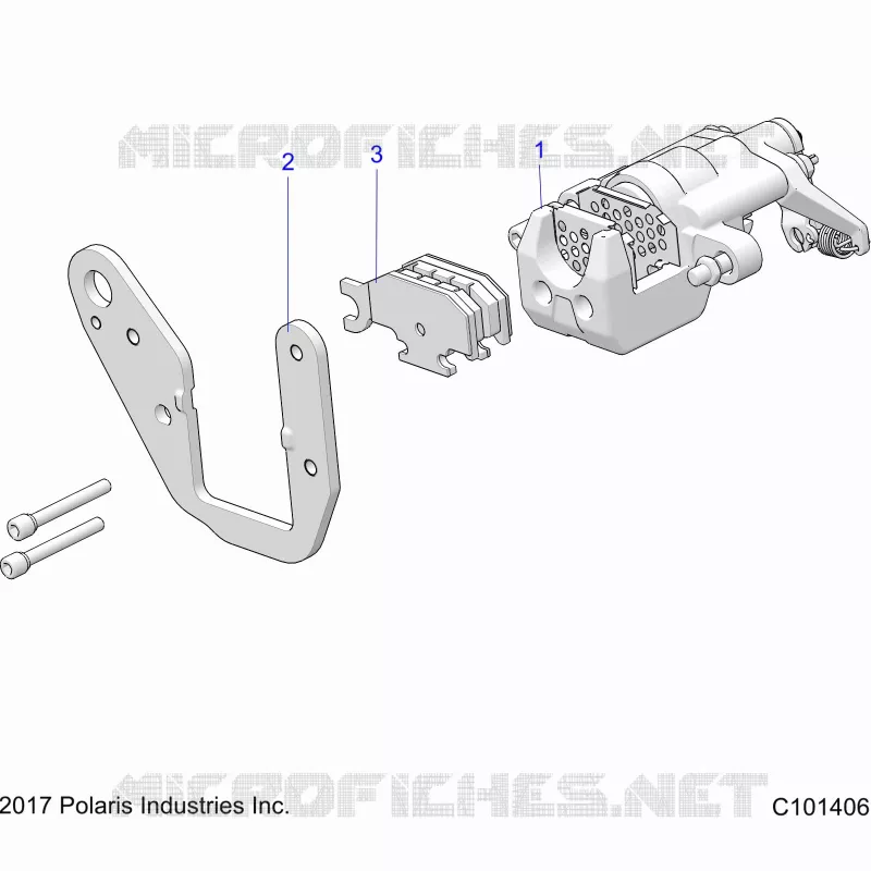 REAR BRAKE CALIPER