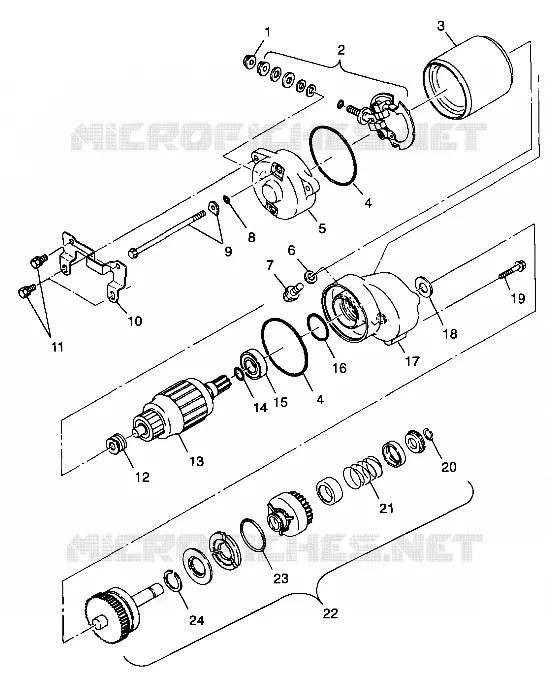 STARTING MOTOR