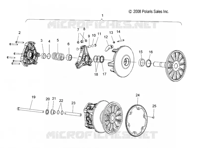 DRIVE TRAIN, CLUTCH, PRIMARY