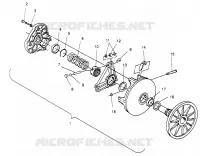 DRIVE CLUTCH 440 XCR SP 0961760 (4931583158B013)