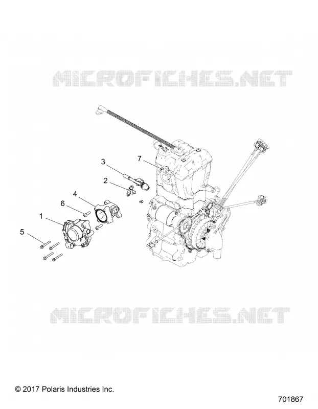 THROTTLE BODY AND FUEL RAIL