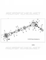 DRIVE TRAIN, FRONT GEARCASE INTERNALS (FROM 7/1/16)
