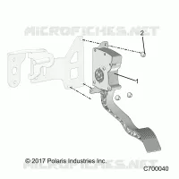 THROTTLE PEDAL