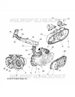 BODY, CLUTCH COVER AND DUCTING