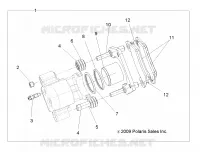 BRAKES, REAR CALIPER