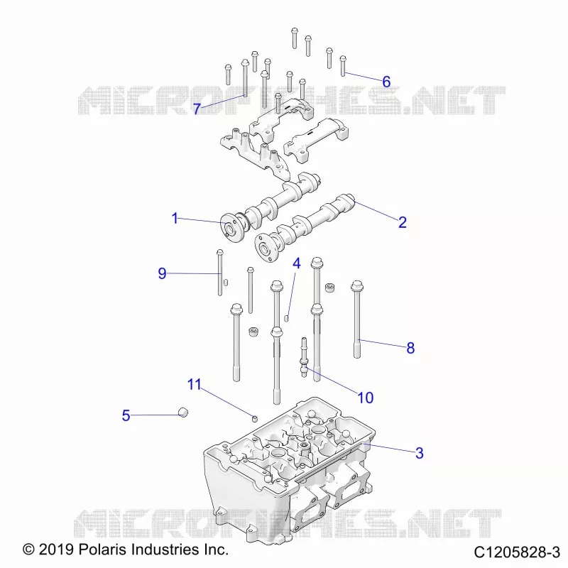 ENGINE, CYLINDER HEAD