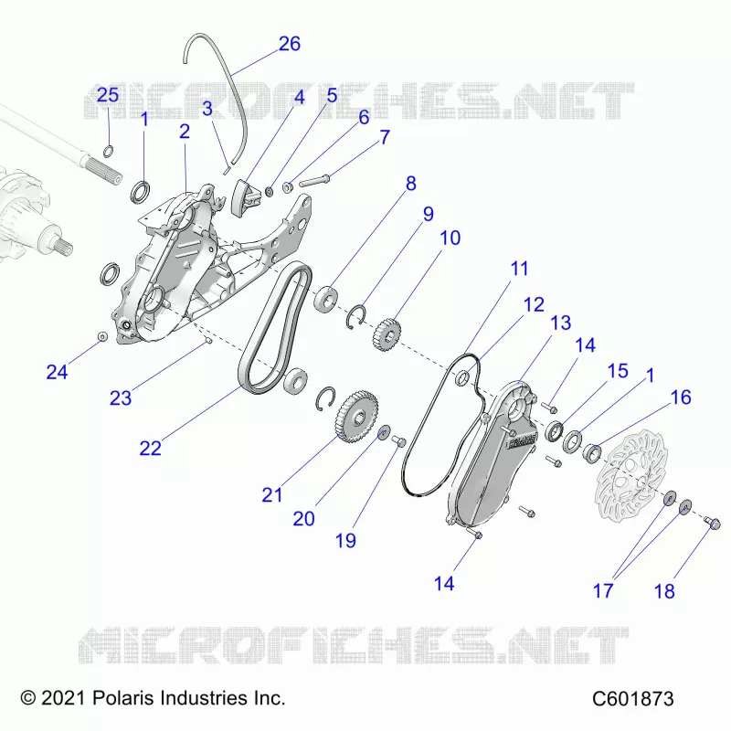 DRIVE TRAIN, CHAINCASE