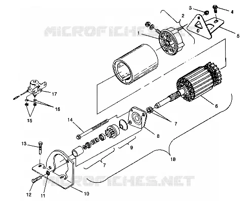 STARTING MOTOR
