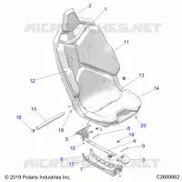 SEAT ASM.,FRONT