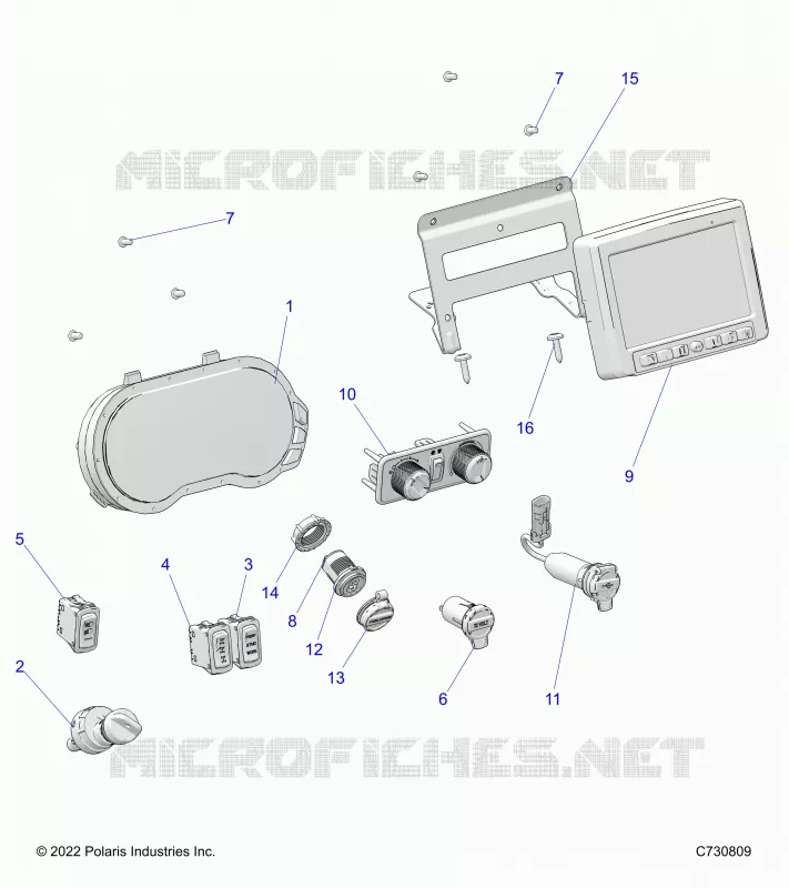 ELECTRICAL, DASH INSTRUMENTS