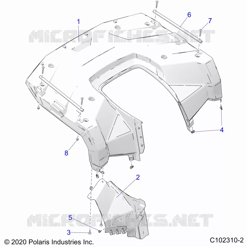 REAR BODYWORK CAB