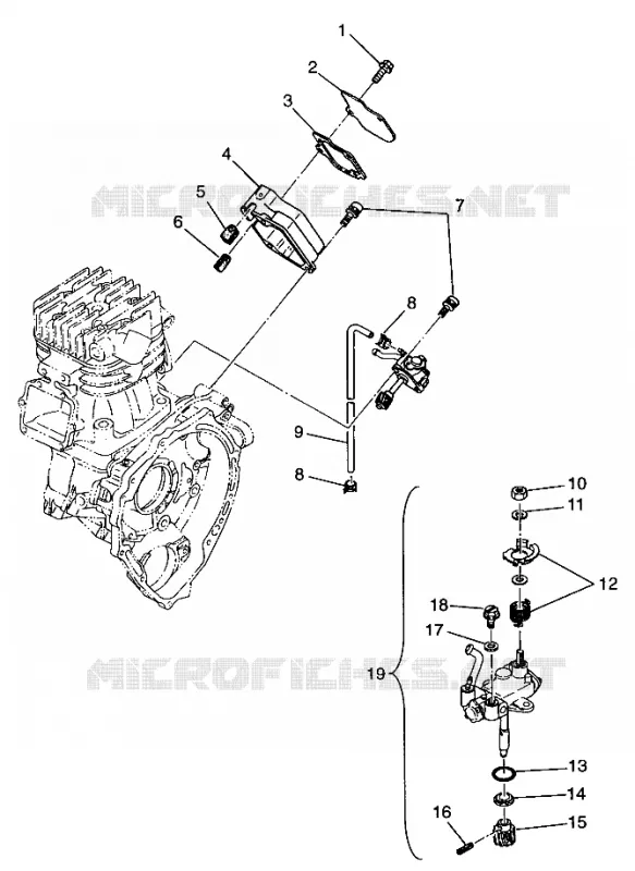 OIL PUMP BIG BOSS 6X6 400L W97AE38A (4940814081D010)