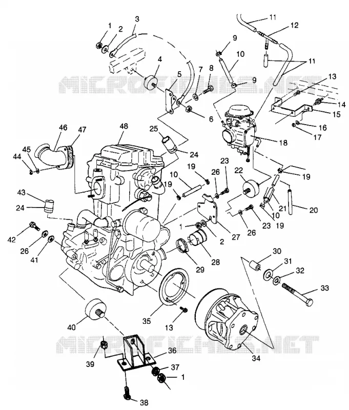 ENGINE MOUNTING