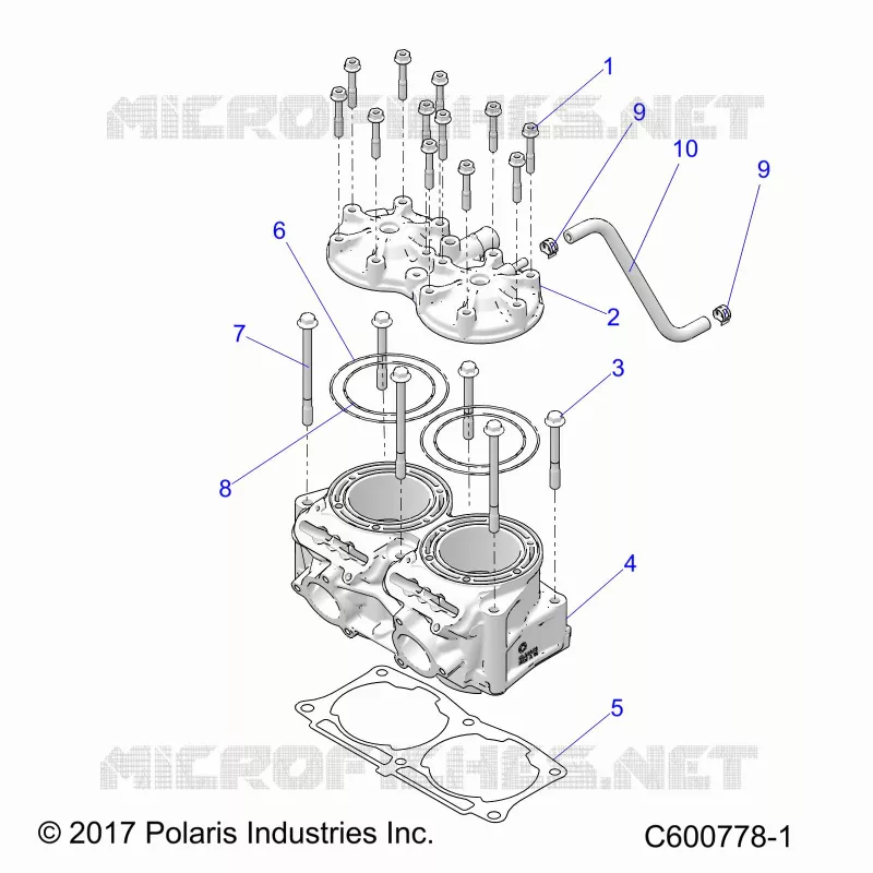 CYLINDER, CYL. HEAD