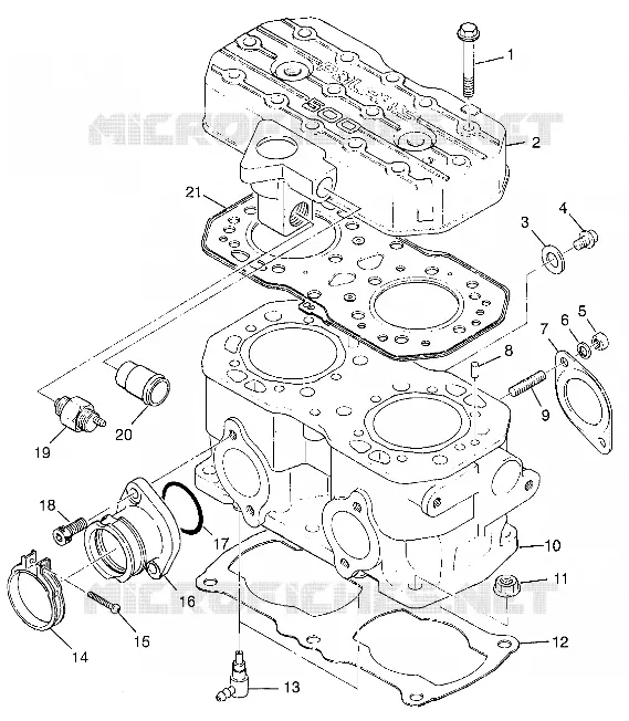 CYLINDER 500 RMK 0982964 AND EUROPEAN 500 RMK E982964 (4942634263C009)