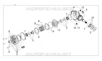 DRIVE TRAIN, FRONT GEARCASE INTERNALS