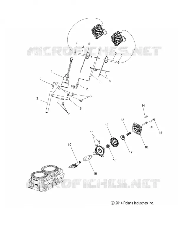 ENGINE, EXHAUST VALVES AND SOLENOID