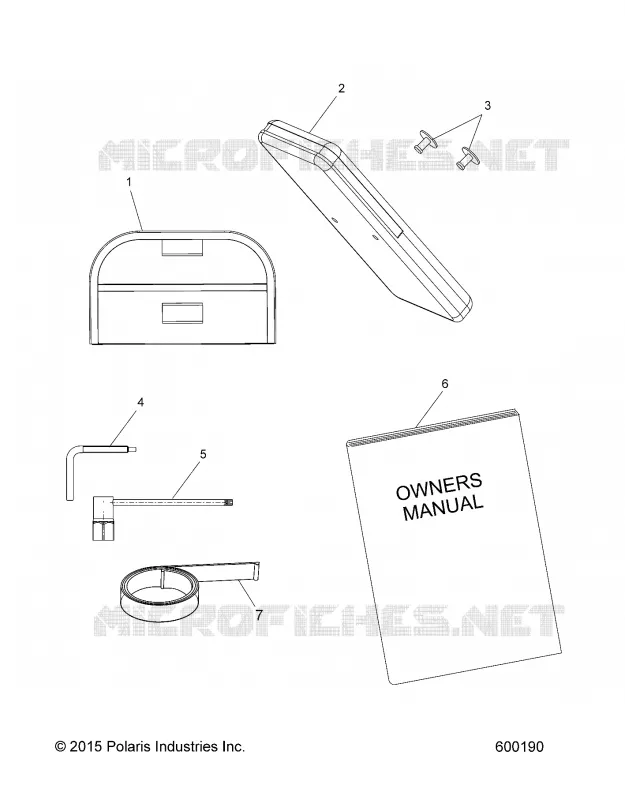 TOOL KIT  AND OWNERS MANUAL