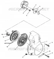 RECOIL STARTER ASSEMBLY 440 XCR SP 0941660 (4927082708041A)