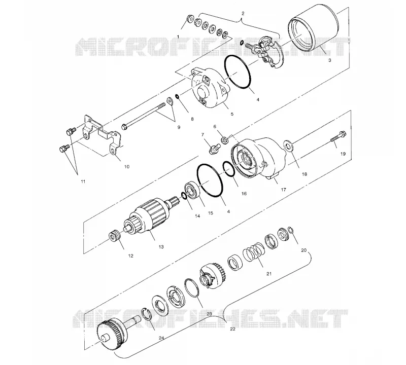 STARTING MOTOR