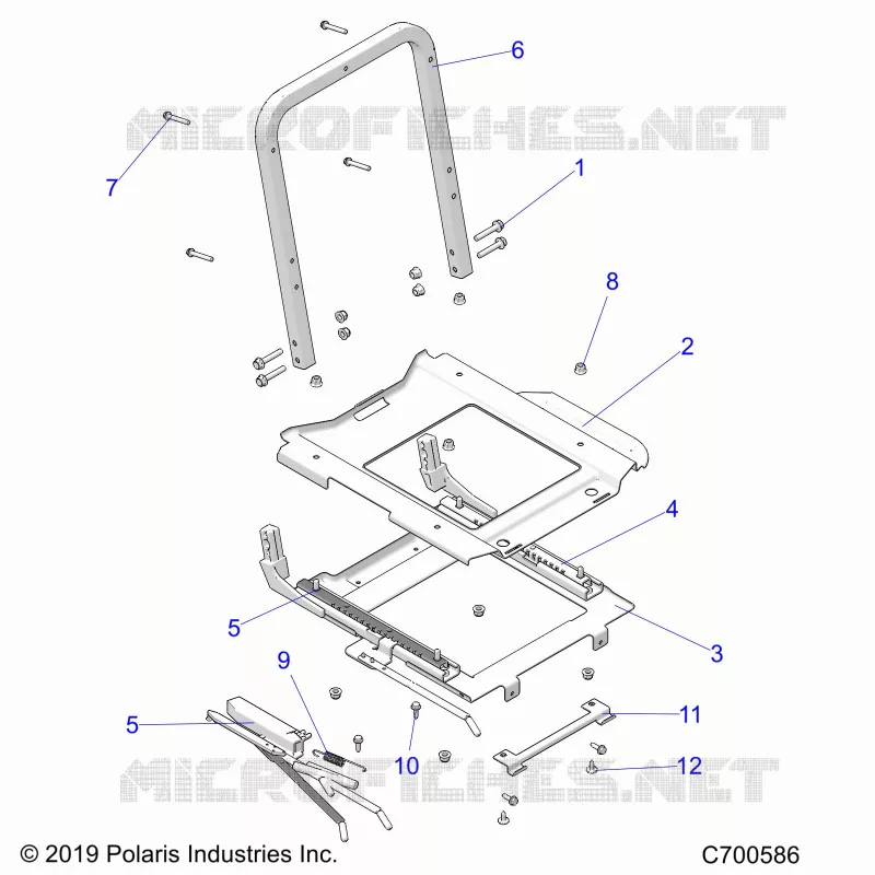 SLIDER DRIVERS SEAT