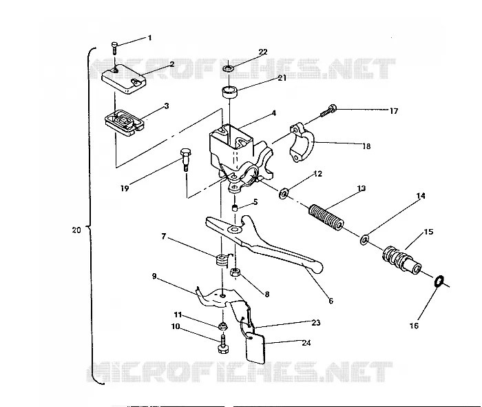 MASTER CYLINDER  500 SP/500 SKS (4921262126019A)