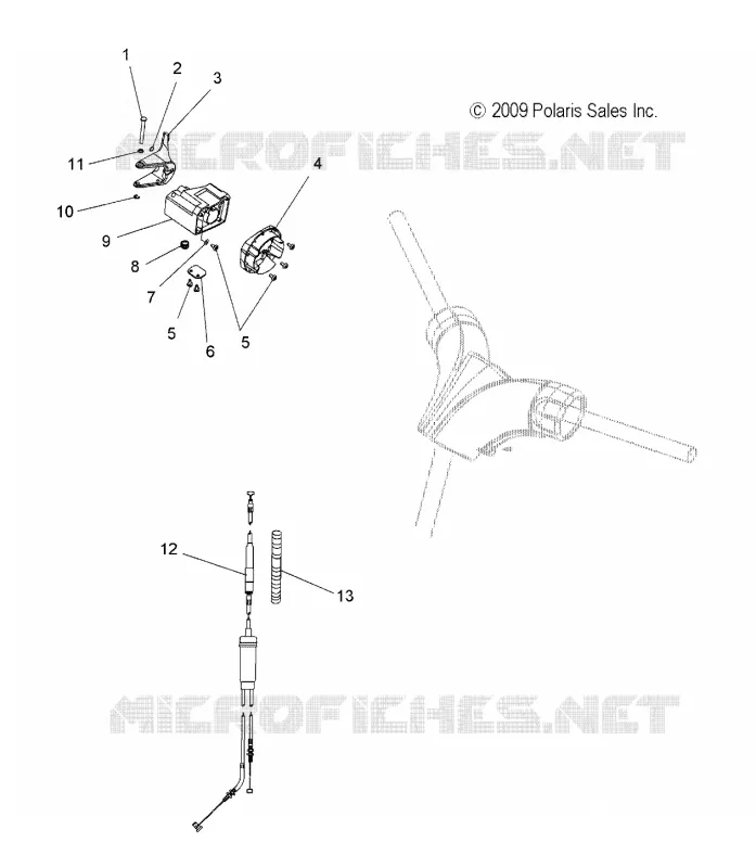 ENGINE, THROTTLE   CONTROL ASM.