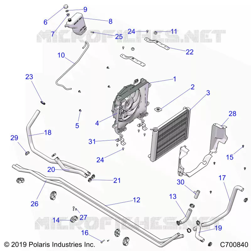 ENGINE, COOLING SYSTEM