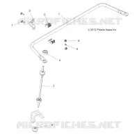 SUSPENSION, TORSION BAR, REAR