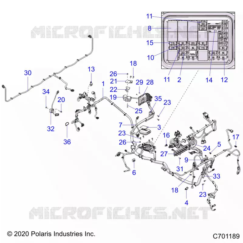 ELECTRICAL, WIRE HARNESS