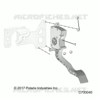 THROTTLE PEDAL