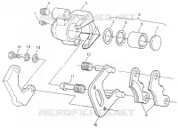 FRONT BRAKE  SPORTSMAN 500 W97CH50A (4939993999B008)