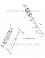 SUSPENSION, REAR SHOCK