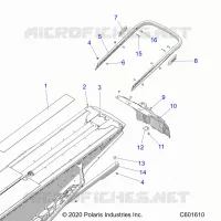 BUMPER, REAR