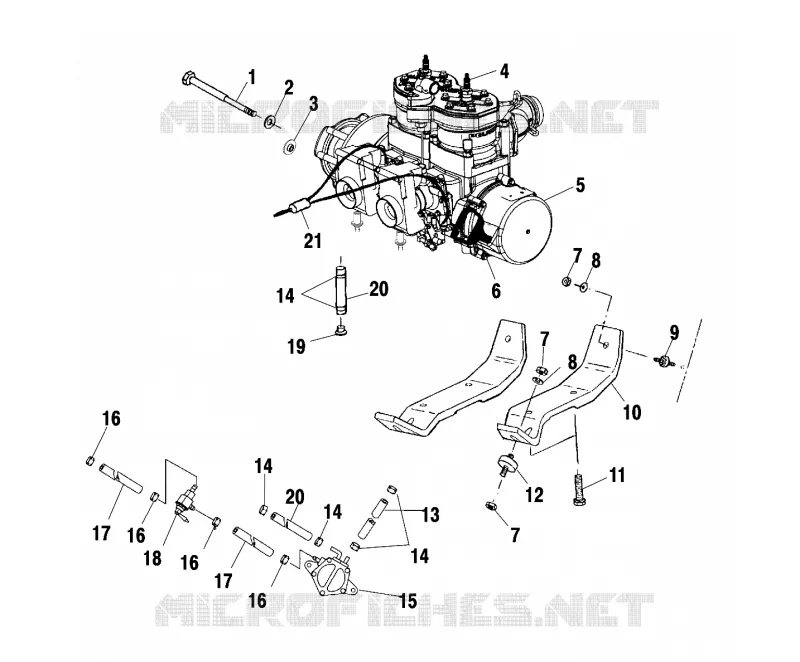 ENGINE MOUNTING