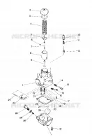CARBURETOR SPRINT E/S (4914151415036A)