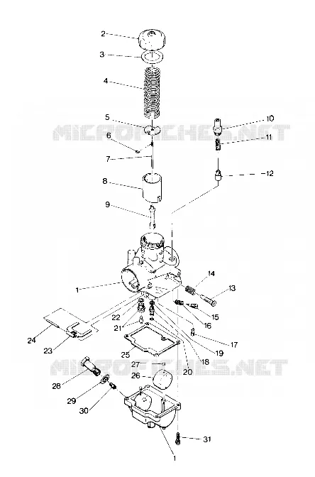 CARBURETOR SPRINT E/S (4914151415036A)