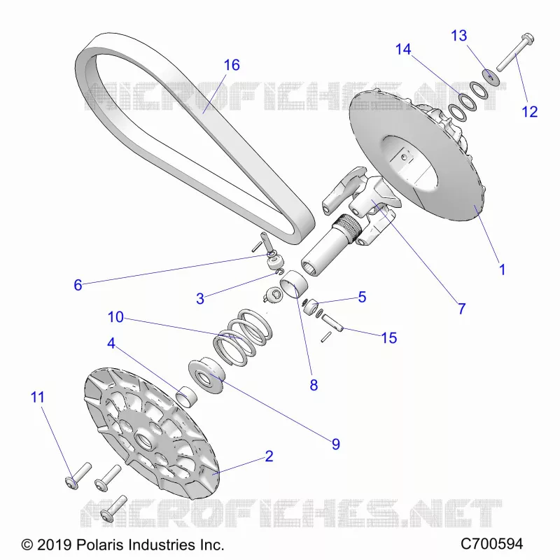 DRIVE TRAIN, CLUTCH, SECONDARY