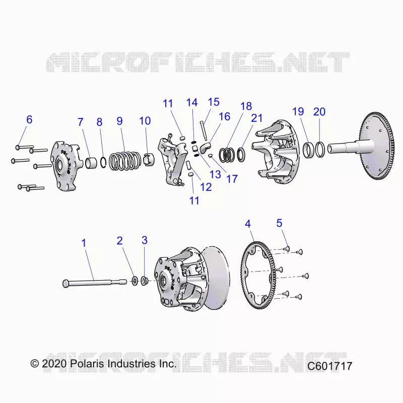 DRIVE TRAIN, CLUTCH, PRIMARY